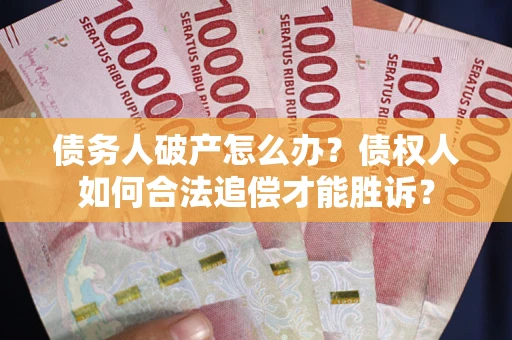 北京债务人破产怎么办？债权人如何合法追偿才能胜诉？