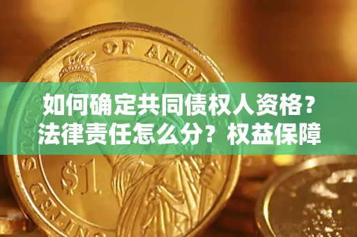 北京如何确定共同债权人资格？法律责任怎么分？权益保障技巧揭秘！