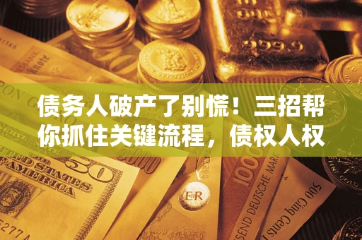 北京债务人破产了别慌！三招帮你抓住关键流程，债权人权益不再缩水