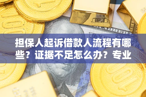 北京担保人起诉借款人流程有哪些？证据不足怎么办？专业律师解答