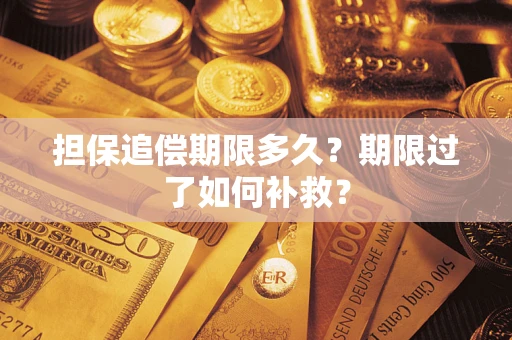北京担保追偿期限多久？期限过了如何补救？