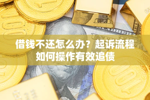 北京借钱不还怎么办？起诉流程如何操作有效追债