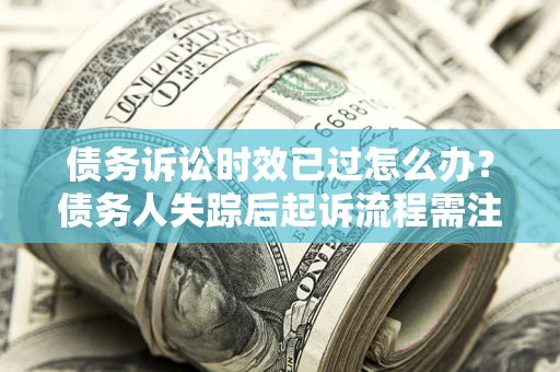 北京债务诉讼时效已过怎么办？债务人失踪后起诉流程需注意什么？