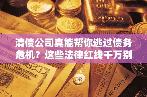 北京清债公司真能帮你逃过债务危机？这些法律红线千万别踩