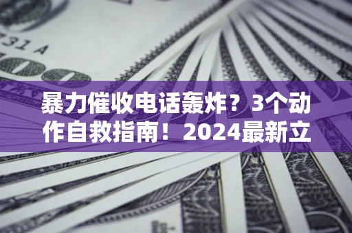 北京暴力催收电话轰炸？3个动作自救指南！2024最新立案标准全解析