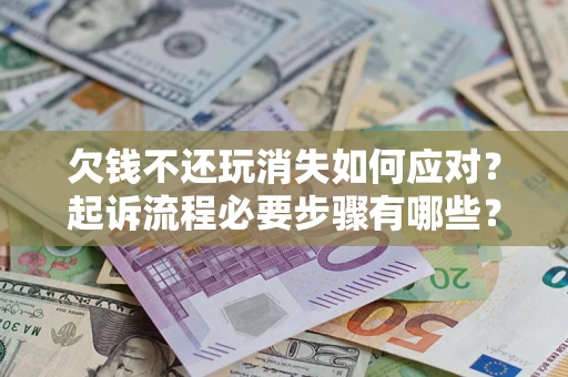 北京欠钱不还玩消失如何应对？起诉流程必要步骤有哪些？